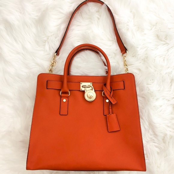 MICHAEL Michael Kors Handbags - MICHAEL Michael Kors Large Hamilton Leather Tote